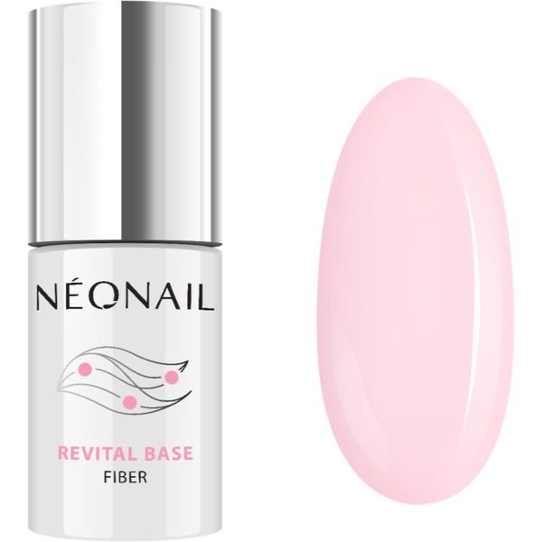 NeoNail NEONAIL Revital Base Fiber osnovni gel za modeliranje nohtov odtenek Rosy Blush 7,2 ml