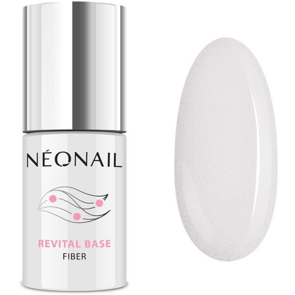 NeoNail NEONAIL Revital Base Fiber osnovni gel za modeliranje nohtov odtenek Shiny Queen 7,2 ml