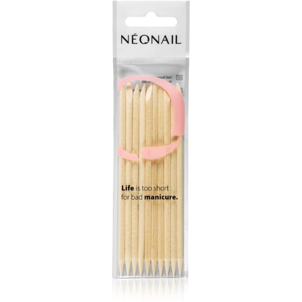 NeoNail NEONAIL Wooden Sticks leseni potiskač obnohtne kožice 10 kos