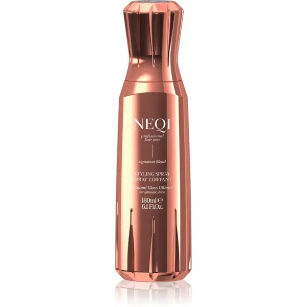 NEQI NEQI Diamond Glass Ultimate Styling spray stiling pršilo proti krepastim lasem 180 ml