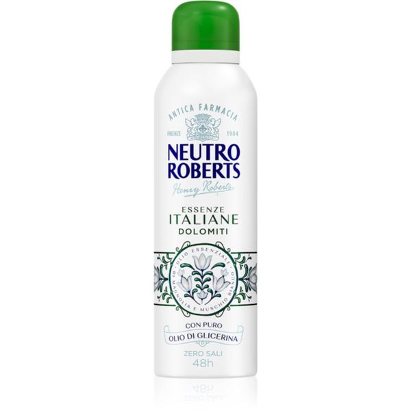 Neutro Roberts Neutro Roberts Italiane Dolomiti dezodorant v pršilu z 48-urnim učinkom 200 ml