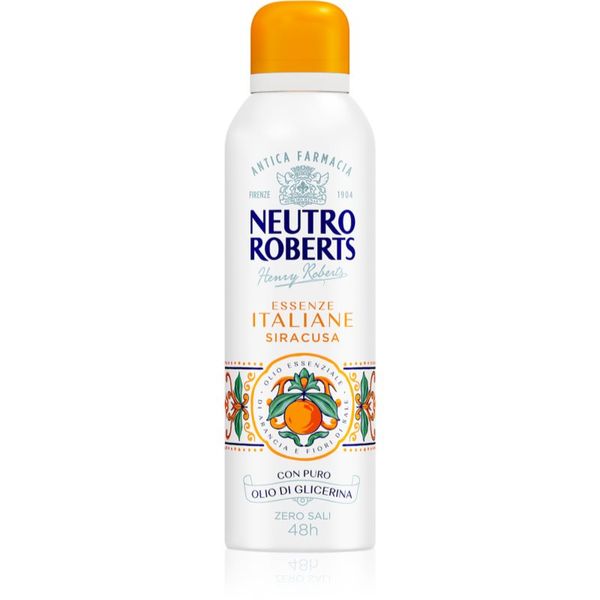 Neutro Roberts Neutro Roberts Italiane Siracusa dezodorant v pršilu z 48-urnim učinkom 200 ml