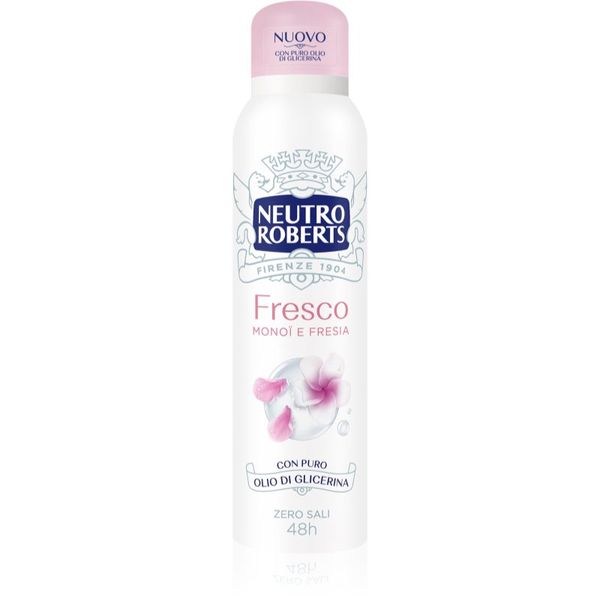 Neutro Roberts Neutro Roberts Monoi e Fresia dezodorant v pršilu z 48-urnim učinkom 150 ml