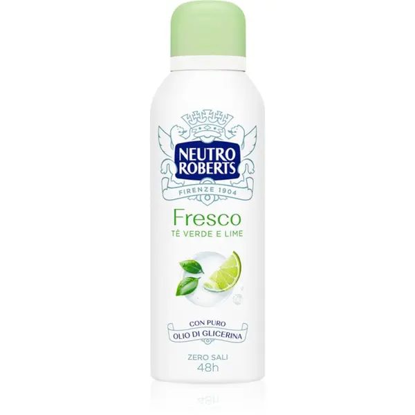 Neutro Roberts Neutro Roberts Tè Verde e Lime deodorant v pršilu z 48-urnim učinkom 50 ml