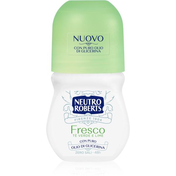 Neutro Roberts Neutro Roberts Tè Verde e Lime dezodorant roll-on z 48-urnim učinkom 50 ml