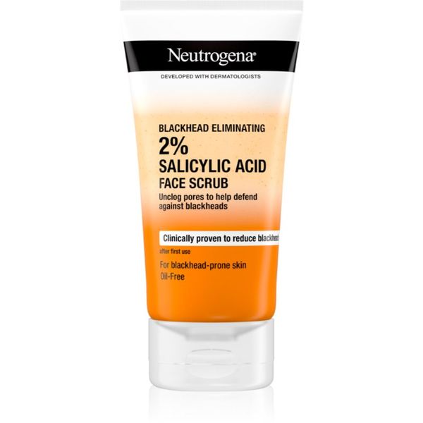 Neutrogena Neutrogena Blackhead Eliminating piling proti črnim pikicam 150 ml