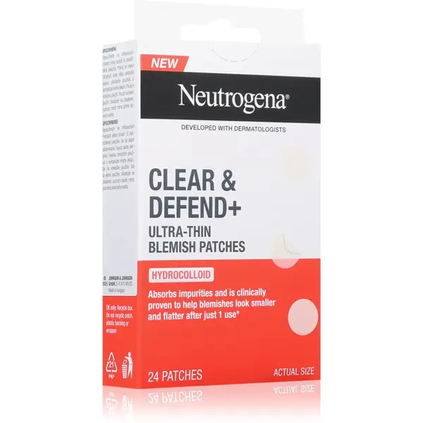 Neutrogena Neutrogena Clear & Defend+ lokalna nega proti aknam 24 kos