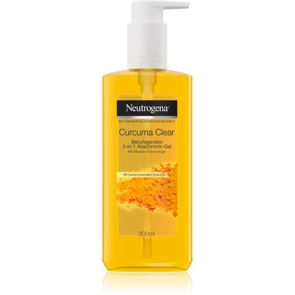 Neutrogena Neutrogena Curcuma Clear micelarni čistilni gel 200 ml