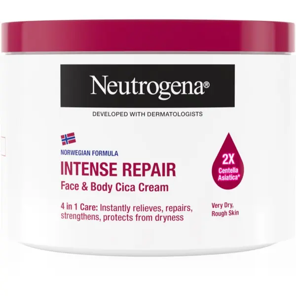 Neutrogena Neutrogena Intense Repair Cica negovalna krema za telo za suho kožo 400 ml
