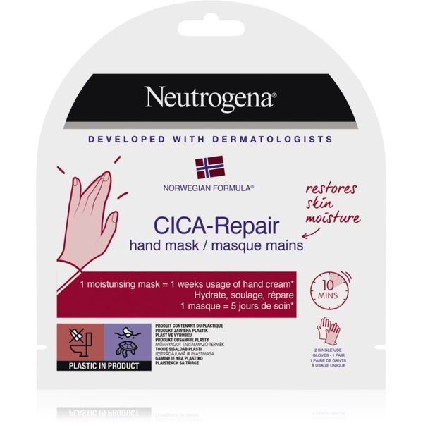 Neutrogena Neutrogena Norwegian Formula® CICA Repair vlažilna maska za roke 1 kos