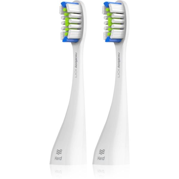 Niceboy Niceboy ION Sonic PRO UV toothbrush nadomestne glave hard White 2 kos