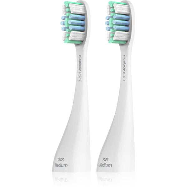 Niceboy Niceboy ION Sonic PRO UV toothbrush nadomestne glave medium White 2 kos