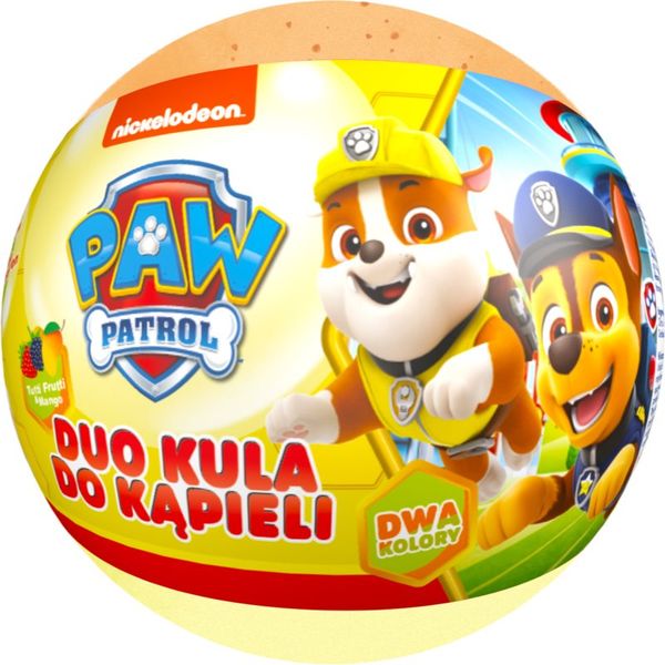 Nickelodeon Nickelodeon Paw Patrol Bath Bomb Duo kroglica za kopel Tutti Frutti & Mango 100 g