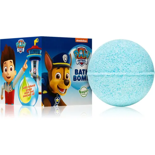 Nickelodeon Nickelodeon Paw Patrol Bath Bomb kroglica za kopel za otroke Blackberry - Chase 165 g