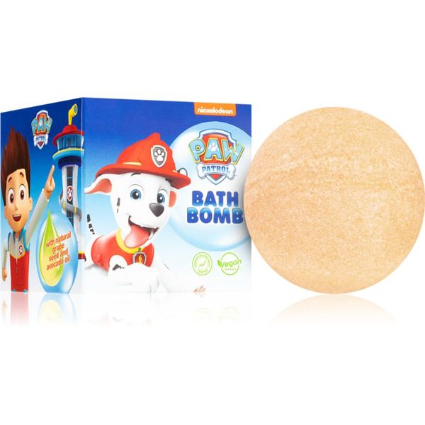 Nickelodeon Nickelodeon Paw Patrol Bath Bomb kroglica za kopel za otroke Mango 165 g