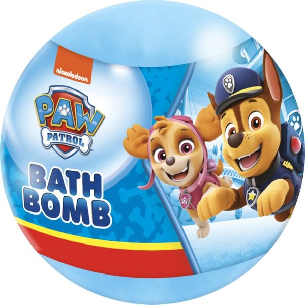 Nickelodeon Nickelodeon Paw Patrol Bath Bomb šumeča kopalna kroglica za otroke 100 g