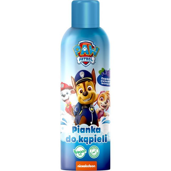 Nickelodeon Nickelodeon Paw Patrol Bath Foam pena za kopel za otroke Forest Fruits 200 ml