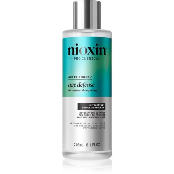 Nioxin Nioxin Age defense Shampoo šampon proti staranju za vse tipe las 240 ml