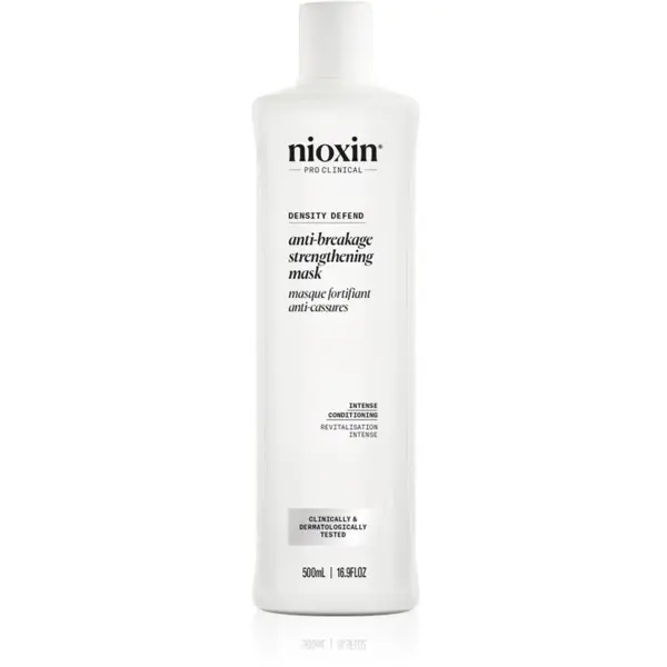 Nioxin Nioxin Density Defend  Anti-breakage Strengthening Mask maska za okrepitev las za poškodovane in krhke lase 500 ml