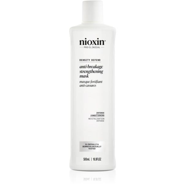 Nioxin Nioxin Density Defend  Anti-breakage Strengthening Mask maska za okrepitev las za poškodovane in krhke lase 500 ml