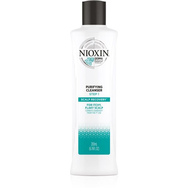 Nioxin Nioxin Scalp Recovery Cleanser šampon za redke lase brez volumna proti prhljaju 200 ml