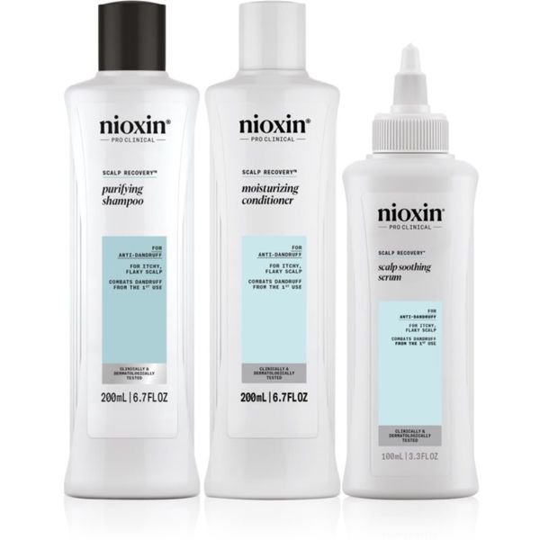 Nioxin Nioxin Scalp Recovery darilni set proti prhljaju 3 kos