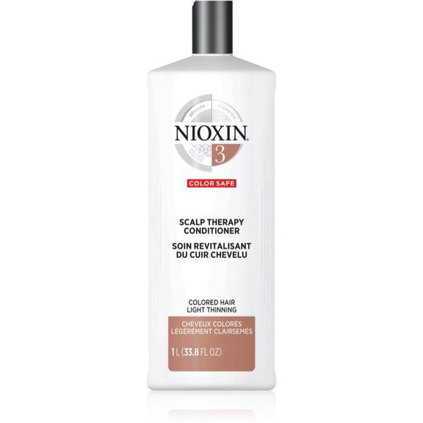 Nioxin Nioxin System 3 Color Safe vlažilni in hranilni balzam za lažje česanje las 1000 ml