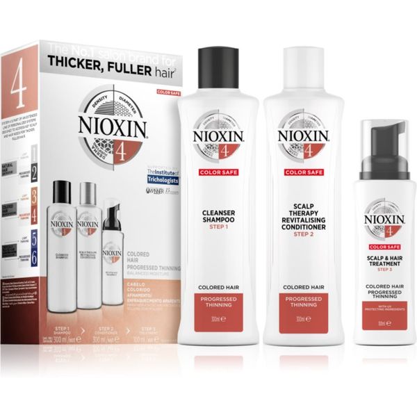 Nioxin Nioxin System 4 Color Safe darilni set za barvane lase