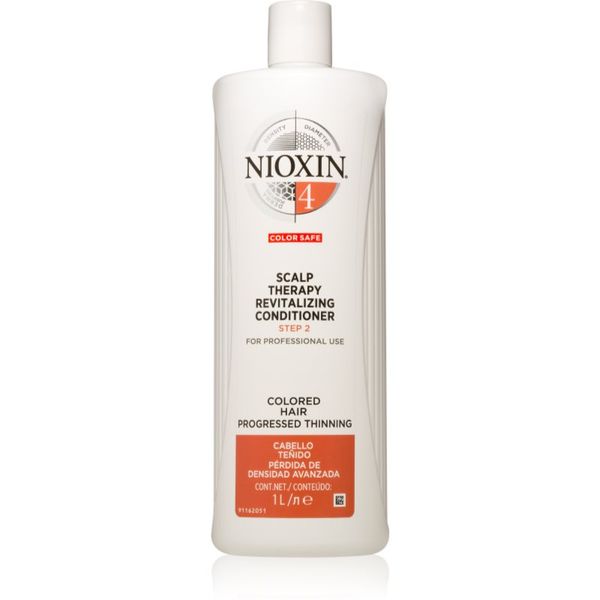 Nioxin Nioxin System 4 Color Safe globinsko hranilni balzam za barvane in poškodovane lase 1000 ml