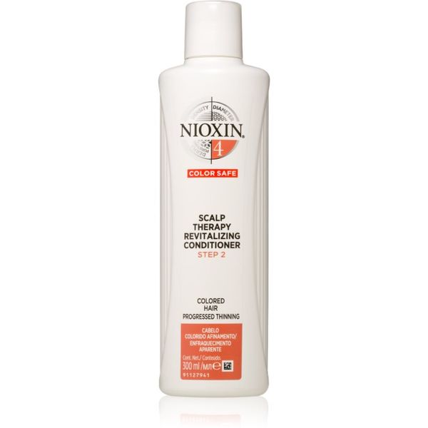 Nioxin Nioxin System 4 Color Safe globinsko hranilni balzam za barvane in poškodovane lase 300 ml