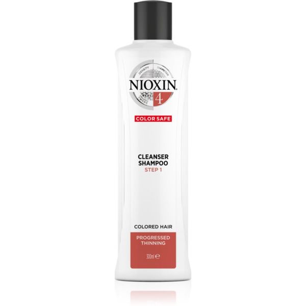 Nioxin Nioxin System 4 Color Safe nežni šampon za barvane in poškodovane lase 300 ml