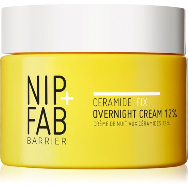 NIP+FAB NIP+FAB Ceramide Fix 12 % nočna regeneracijska krema s ceramidi 50 ml