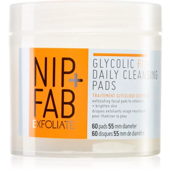 NIP+FAB NIP+FAB Glycolic Fix čistilne blazinice 60 kos