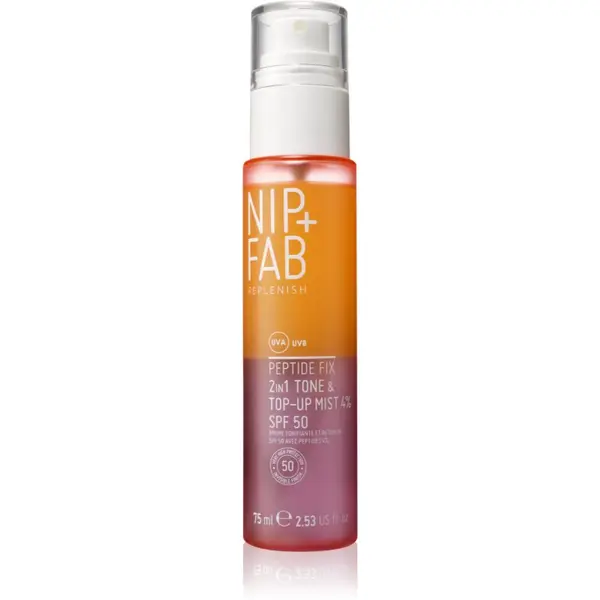 NIP+FAB NIP+FAB Peptide Fix SPF 50 meglica za tonizacijo obraza SPF 50 75 ml