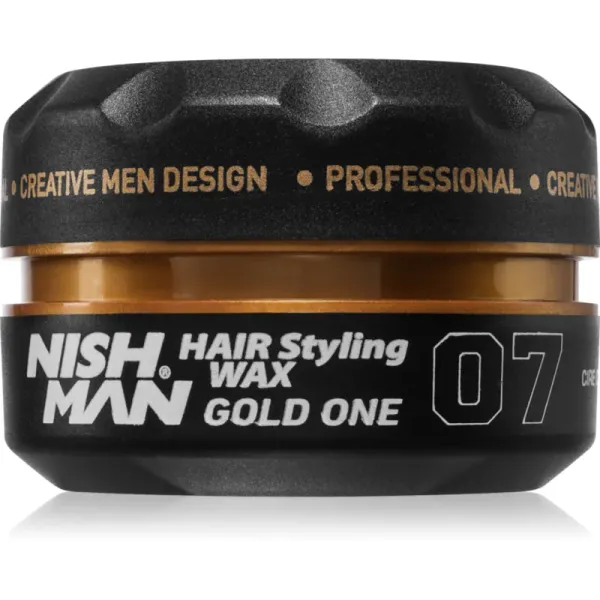 Nish Man Nish Man Gold One 07 vosek za stilsko oblikovanje las 150 ml