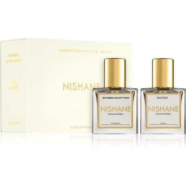 Nishane Nishane Hacivat & Hundred Silent Ways Travel Set Potovalni set uniseks 2x15 ml