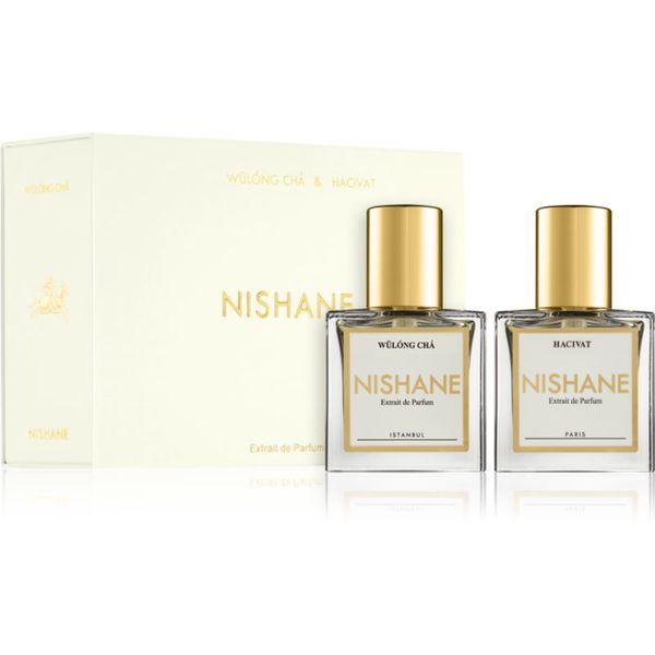Nishane Nishane Hacivat & Wulong Cha Travel Set Potovalni set uniseks 2x15 ml