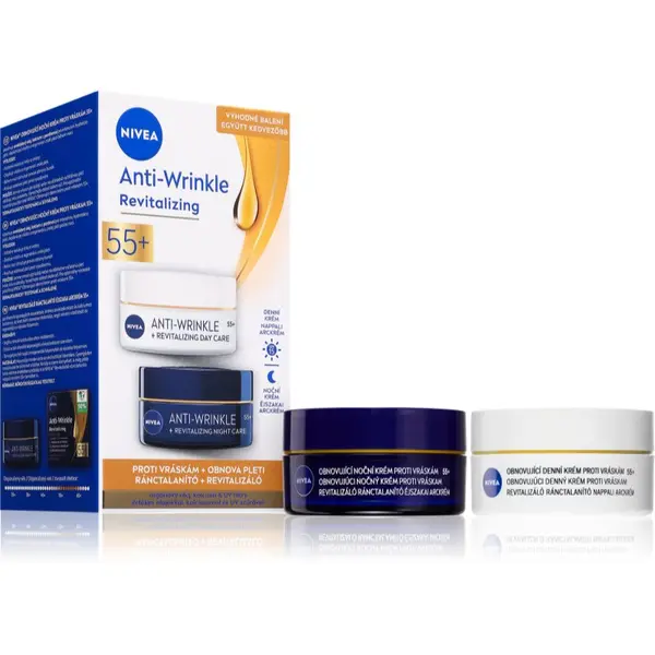 Nivea NIVEA Anti-Wrinkle Revitalizing ugodno pakiranje proti gubam 55+