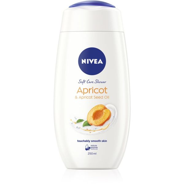 Nivea Nivea Apricot & Apricot Seed Oil negovalni gel za prhanje 250 ml