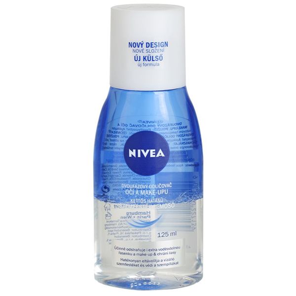 Nivea NIVEA Aqua Effect odstranjevalec vodoodpornih ličil 125 ml