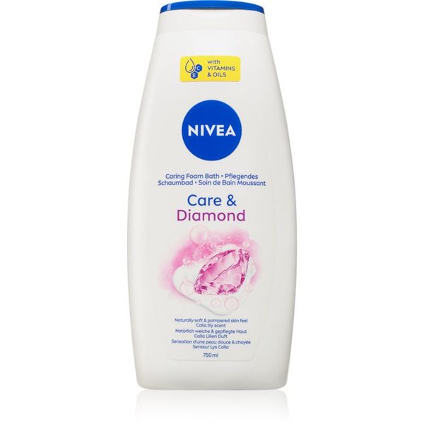 Nivea NIVEA Care & Diamond gel za prhanje in kopanje 750 ml