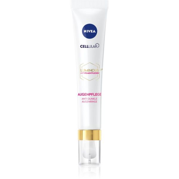 Nivea Nivea Cellular Luminous 630 krema za predel okoli oči proti temnim kolobarjem 15 ml