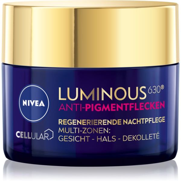 Nivea Nivea Cellular Luminous 630 nočna krema proti pigmentnim madežem 50 ml