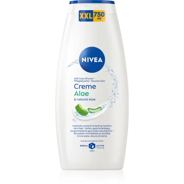 Nivea NIVEA Creme Aloe negovalni gel za prhanje 750 ml