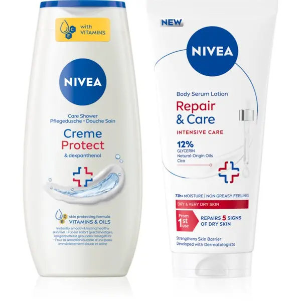 Nivea NIVEA Creme Protect set za suho kožo