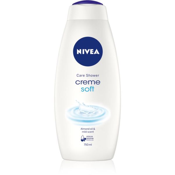 Nivea Nivea Creme Soft negovalni gel za prhanje 750 ml
