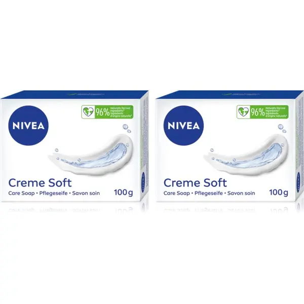 Nivea NIVEA Creme Soft trdo milo ugodno pakiranje