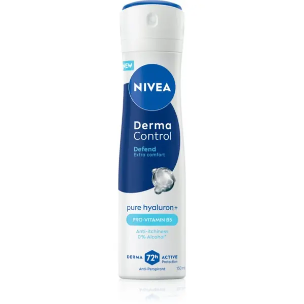 Nivea NIVEA Derma Control Defend antiperspirant v pršilu za razdraženo kožo 150 ml