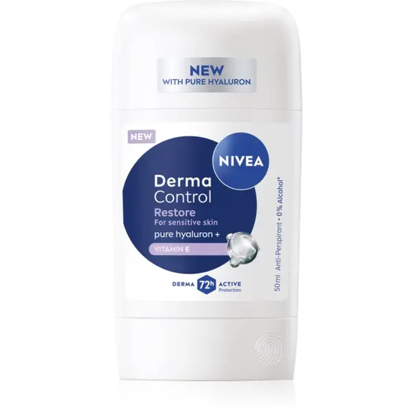 Nivea NIVEA Derma Control Restore trdi antiperspirant za občutljivo kožo 50 ml