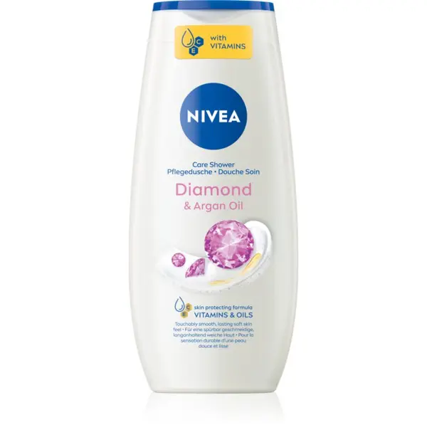 Nivea NIVEA Diamond & Argan Oil negovalni gel za prhanje 250 ml
